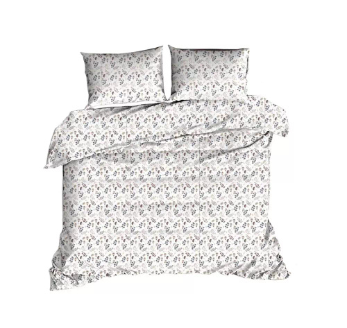 Комплект бавовняної постільної білизни Classic E24 614N Karo