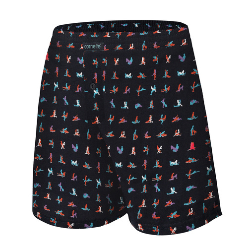 Вільні труси-боксерки чоловічі 001/140, 011/140   Classic Cornette, - темно-синій