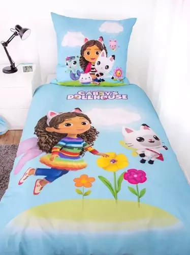 Комплект дитячої постільної білизни "Котячий будиночок Габі" Herding