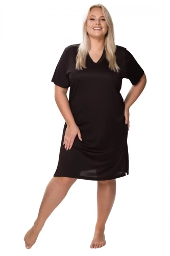 Нічна сорочка жіноча Sporti Mewa, - шоколадний