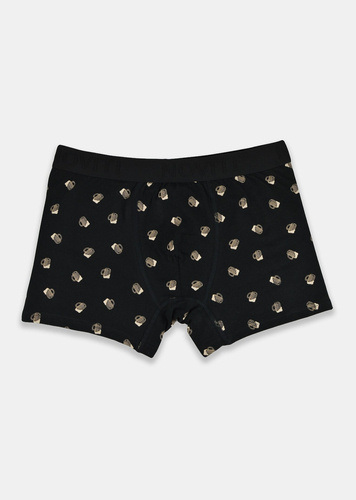 Труси-боксерки чоловічі BB006 Noviti, - чорний/пиво