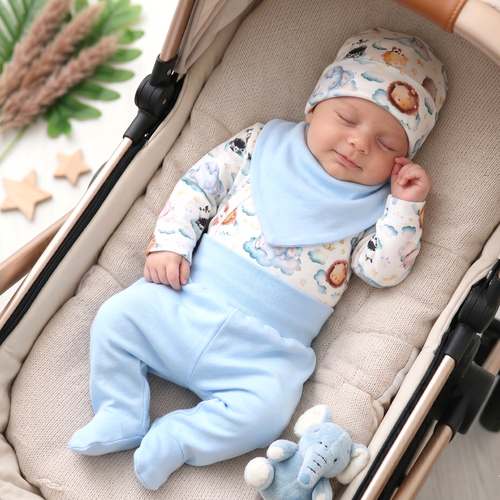 ABK-0050 Комплект одягу для немовляти Little Dreamers Nini, - органічна бавовна OEKO-TEX стандарт