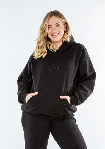 Худі жіноче  DK-K-B9-H1  Dkaren -чорний