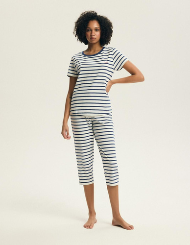 Жіноча піжама 45316 Eulana 100% бавовна 7/8