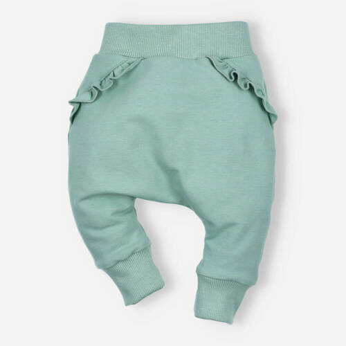 Дитячі штанці з органічної бавовни ABN-4518/ZIE Nini зелений