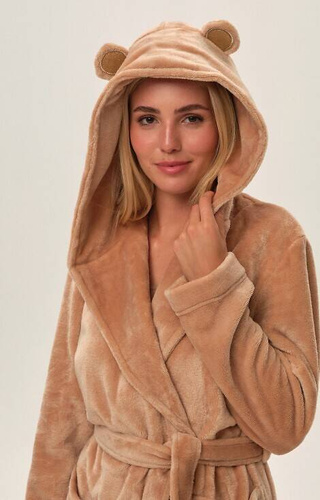 Халат жіночий 41954 Fiora Henderson, - бежевий
