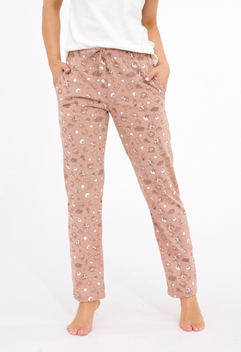 Cornette  690/46– жіночі бавовняні піжамні штани бежевий