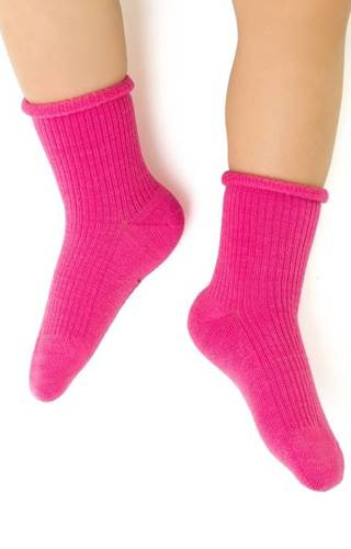 Шкарпетки для немовлят art.130 Merino Wool Рубчик Steven, - 019 рожевий