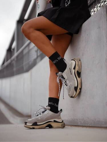 Шкарпетки жіночі 0200-125 90's Baby Milena, - чорний