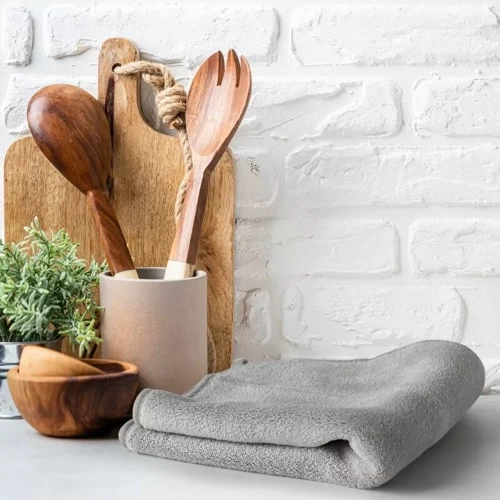 Кухонне полотенце з мікрофібри Tala Design 91- сріблястий