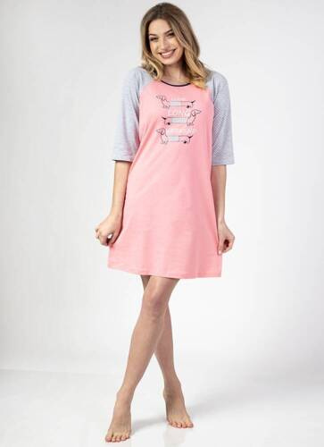 Нічна сорочка жіноча 140 Regina, - рожевий