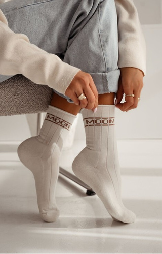 Шкарпетки жіночі Milena 0071-009 – бавовняні, з бантиком