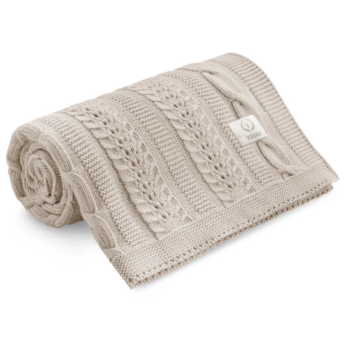 Clover Kocyk bambusowy YOSOY - sunrise pink