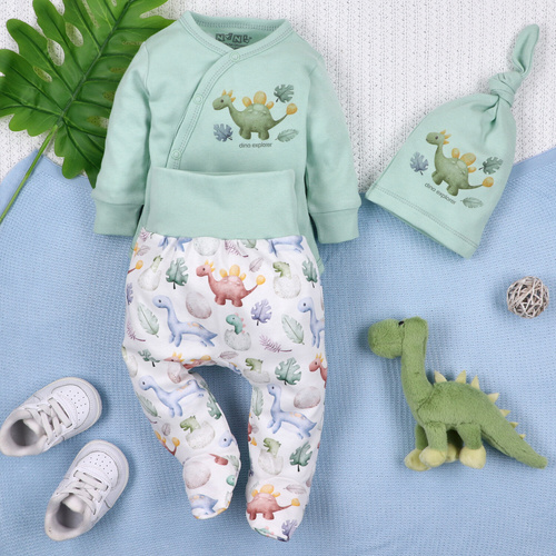 Дитяче боді Dino Explorer Nini м'ята
