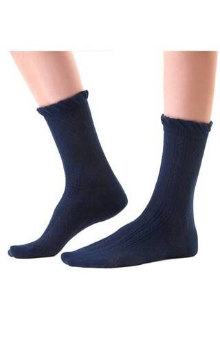 Жіночі шкарпетки ART.066 Comet 3D, - 011 темно-синій