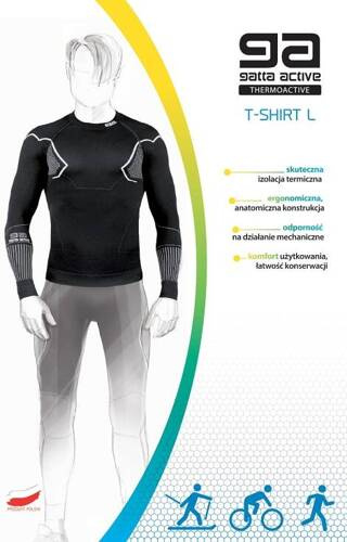 Кофта чоловіча 43014 Mount Basiс Gatta- black-grey