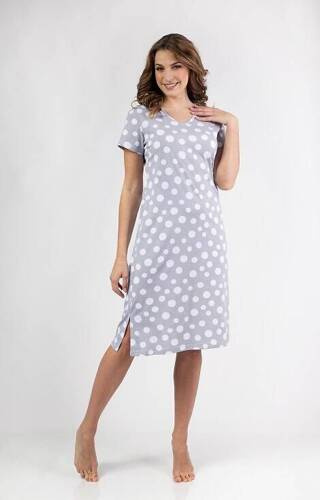 Нічна сорочка жіноча 157 Regina, - сірий