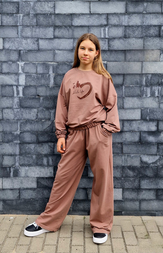 Дитячі штани Bambarillo Gaja коричневий