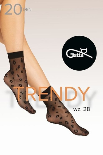 Шкарпетки жіночі Trendy wz.28 20 den Gatta - nero