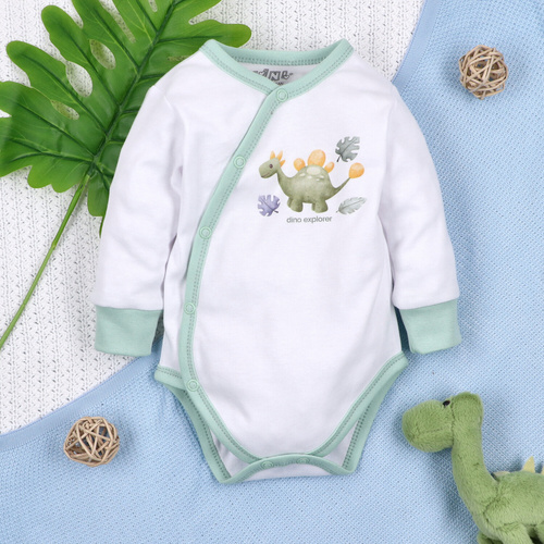 Дитяче боді Dino Explorer Nini білий