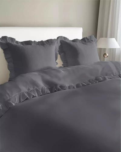 Постільний комплект з бавовни Pure 23 Detexpol, - графітний