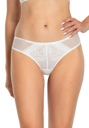 Трусики бразиліана жіночі Dalia Mefemi, - молочний