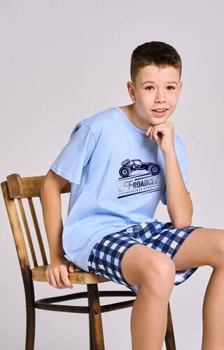 Піжама для хлопця 3196 Owen Taro, - блакитний