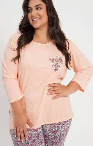 Піжама жіноча Melissa 3010, 3017 Taro,- персиковий