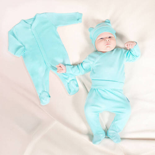 Комплект одягу для немовлят 4902 Nicol - голубий