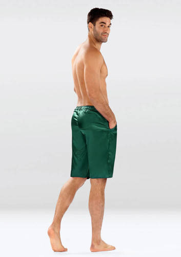 Шорти сатинові чоловічі Zeus Dkaren, - зелений