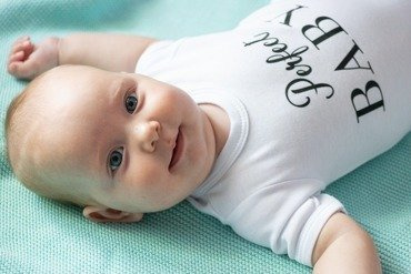 Дитяче боді з коротким рукавом "Body Perfect BABY" Moocha, - білий