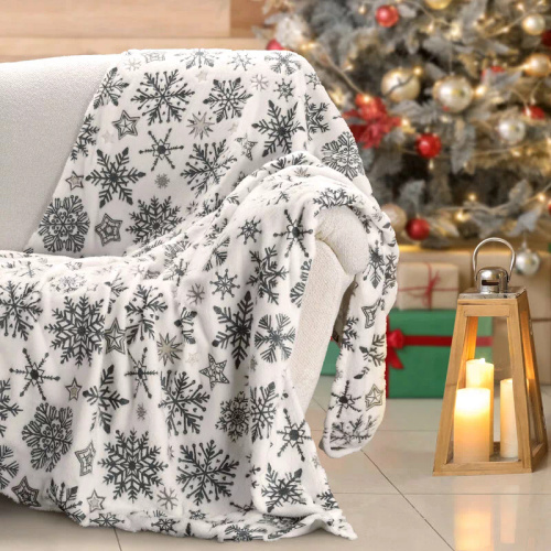 Різдвяний плед Eurofirany 150x200 – м’який і теплий, з мікрофібри