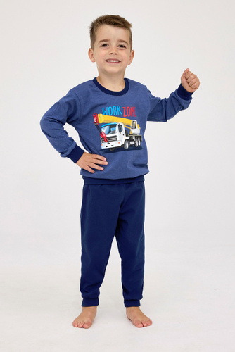 Піжама для хлопчика 478/162 Work Zone Cornette, - jeans
