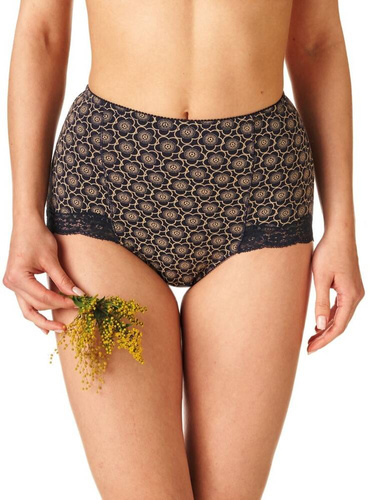 Набір жіночих трусиків 2 шт. LPM 753 B22 А'2 Key, - чорний/бежевий