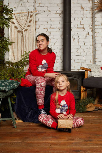 Піжама дитяча Arktyka Italian Fashion - червоний/принт