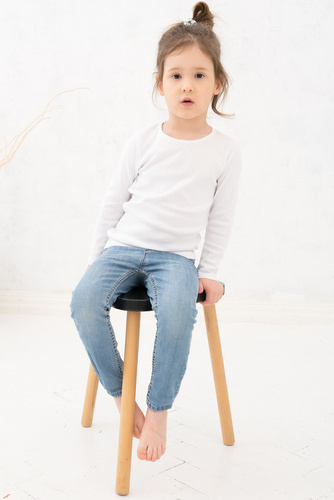 Дитячий бавовнянаий лонглісив Tosia — Italian Fashion