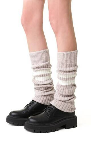 Шерстяні гетри Art.068 Paski Steven, - бежевий