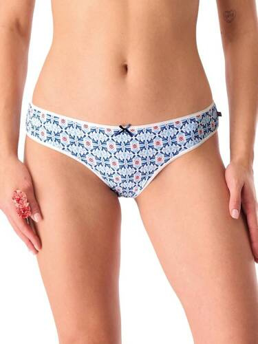 Набір жіночих трусиків 2 шт. LPR 721 A'2 Key, - кораловий/блакитний