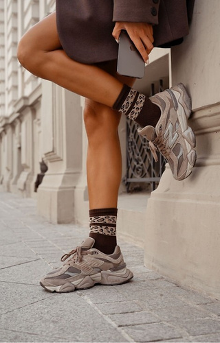 Жіночі шкарпетки Milena 0200-127 – бавовна, рубчик, плямисті смужки