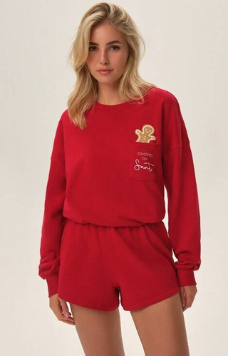 Піжама жіноча 41900 Fawn Henderson, - червоний