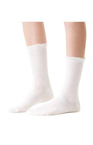 Жіночі шкарпетки ART.066 Comet 3D, - 001 білий