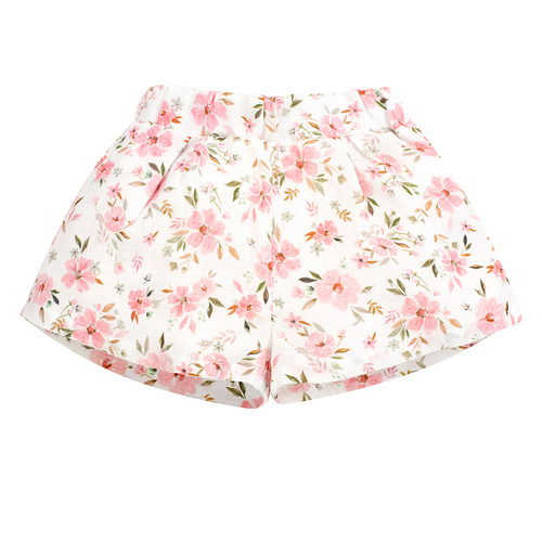 Короткі шорти Flowers Pinokio, - екрю