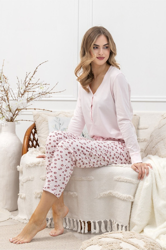 Піжама жіноча 1623 Grażyna  Leveza, - світло-рожевий