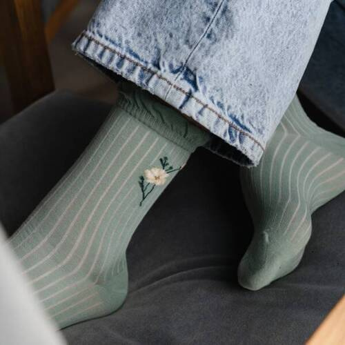 Жіночі шкарпетки ART.017  Planeta Ziemia, - 038 фісташковий