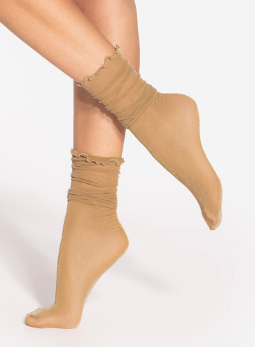 Spring Vibes wz.08 Шкарпетки жіночі 15 den Gatta -visone-gold