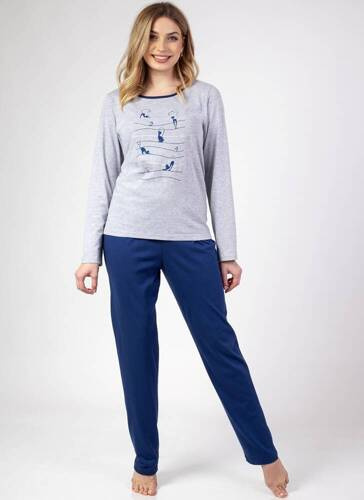 Піжама жіноча 668 Regina, - сірий