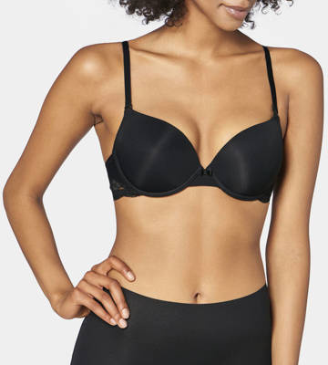 Бюстгальтер push up Lovely Micro WHUM Triumph, - чорний