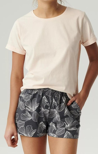 Піжама жіноча NLP-489 Atlantic,- пудрово-графітний