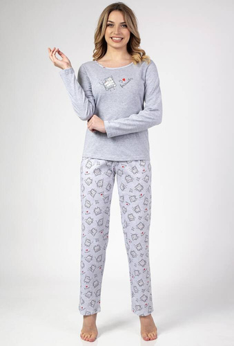 Піжама жіноча 675 Regina, - сірий