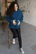 bluza granatowa